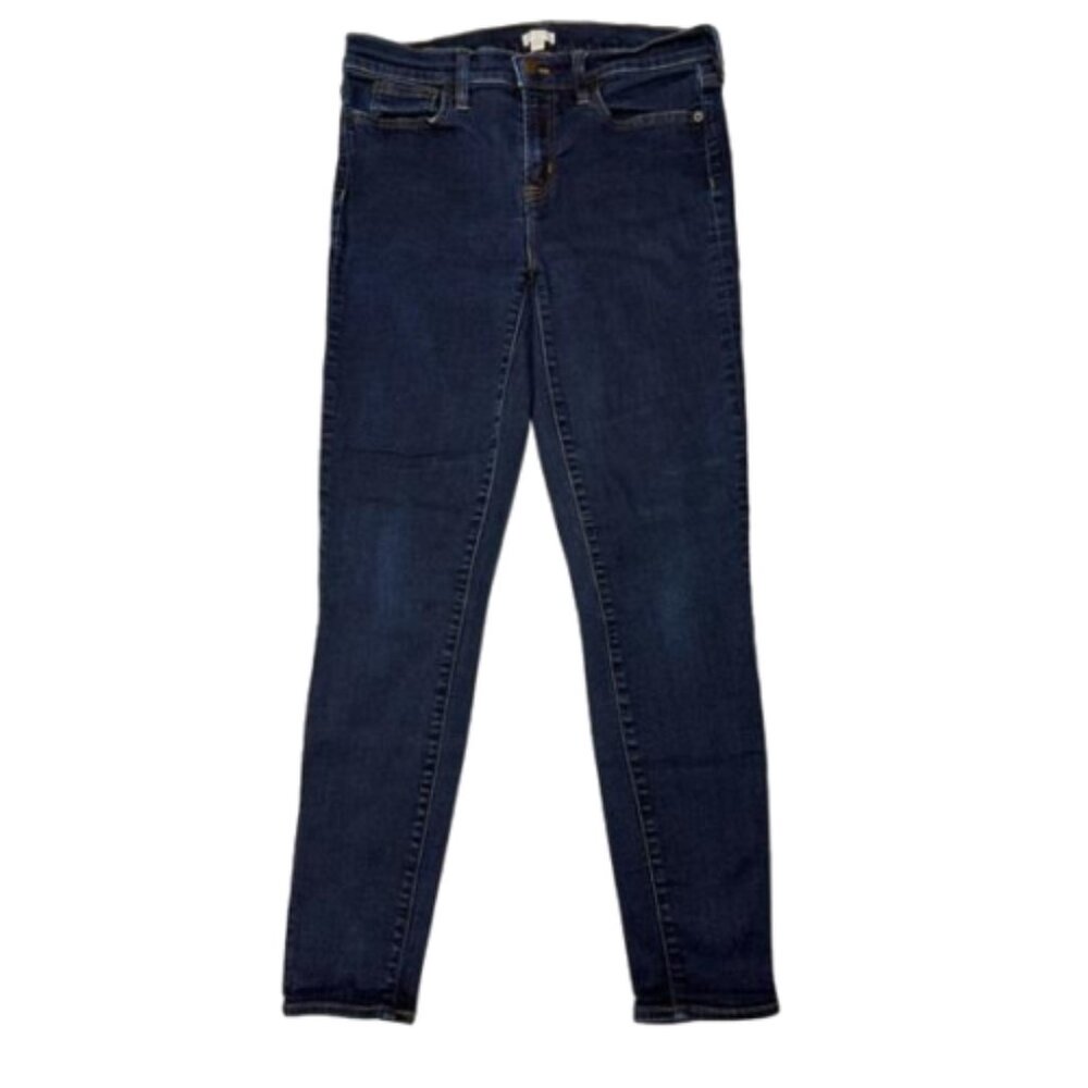 J. Crew Stretch Dark Wash Straight Leg Jeans Size 30/30 #1730